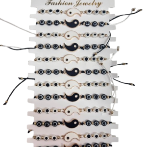 Bracelet YING YANG à l'unité-divers coloris