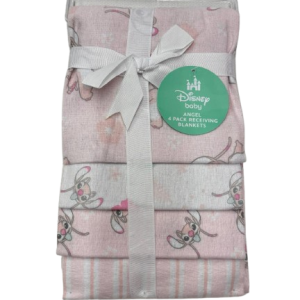 Pack de 4 couverture flanelle ANGEL