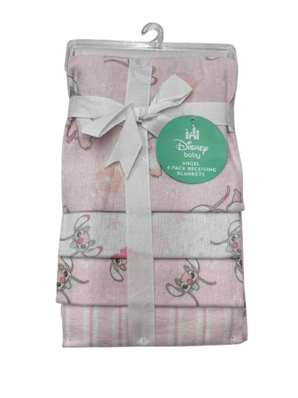 Pack de 4 couverture flanelle ANGEL
