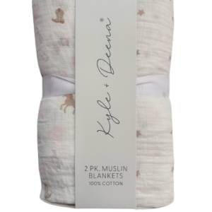 Pack de 2 pahii coton 90x100cm STAR WHITE