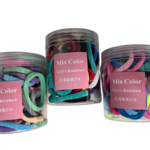 Boite d'élastiques multicolors