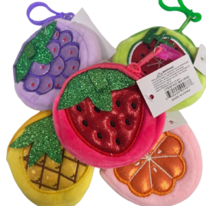 Porte monnaie FRUIT GLITTER -divers coloris