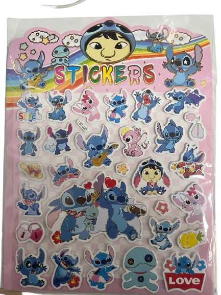 Stickers STITCH-divers coloris