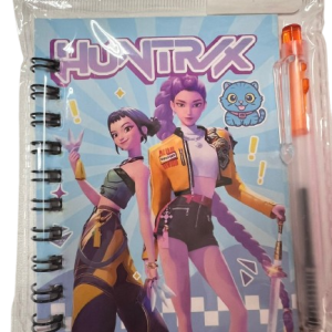 Carnet KPOP DEMON HUNTERS-divers coloris