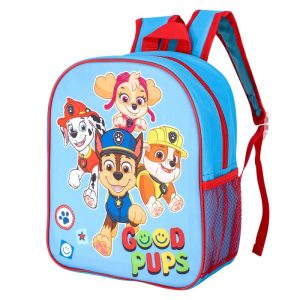 PAT PATROUILLE sac école 31*23,5cm avec poche coté
