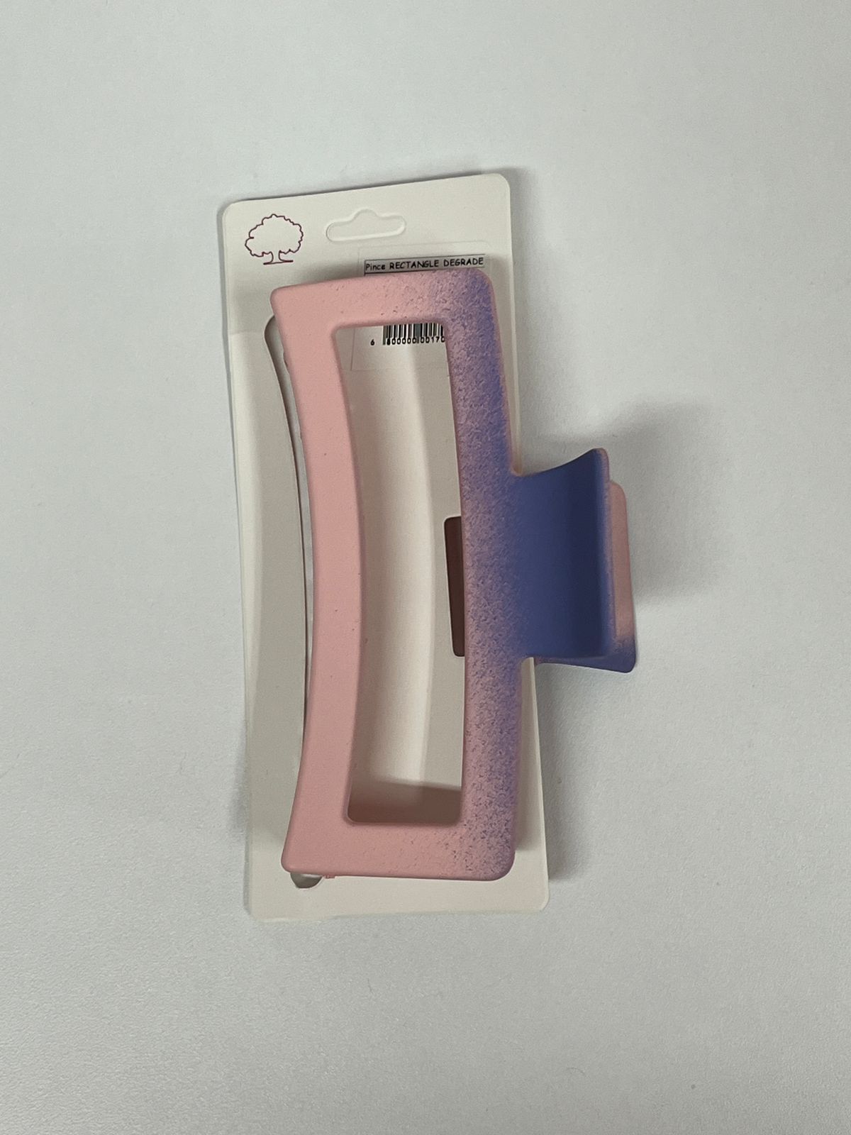 Pince RECTANGLE DEGRADE à l'unité-divers coloris