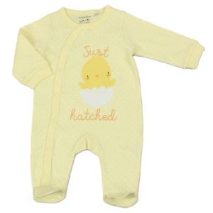 Pyjama bébé coton « Just Hatched » (naissance-3 mois)