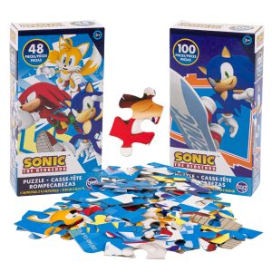 Puzzle Sonic Hedgehog 48 et 100 pièces