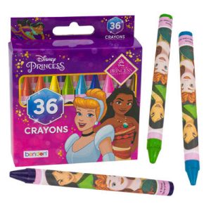 Crayon pastels 36 couleurs PRINCESSES