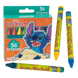 Crayon pastels 36 couleurs STITCH