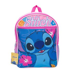 Sac à dos Stitch 38 CM avec poches cotés
