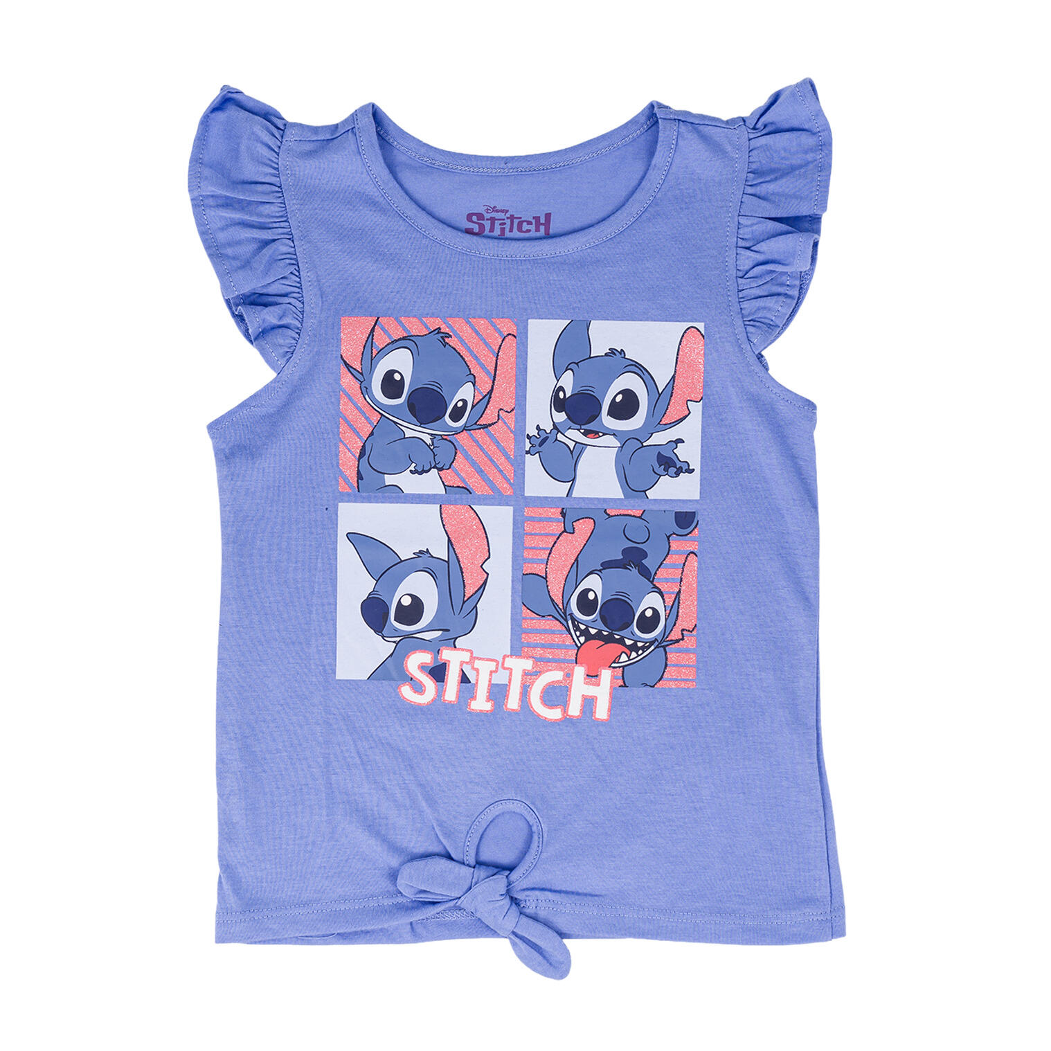 T-shirt Stitch bleu du 4 au 7 ans