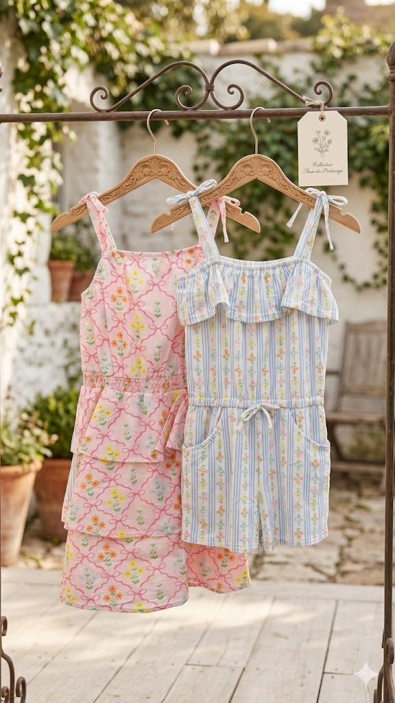 Pack 1 robe + 1 combi COUNTRY du 7 au 12 ans