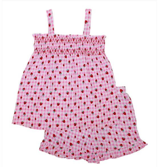 Ens STRAWBERRY VICHY du 12 au 24 mois