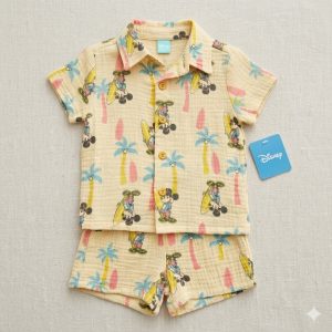 Ens chemise MICKEY SURF du 12 au 24 mois