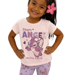 Ens 2pc STITCH du 4 au 7 ans