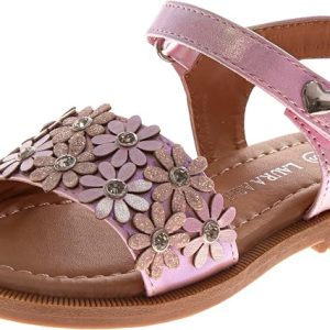 Sandale rose multifleurs du 5 au 10 US