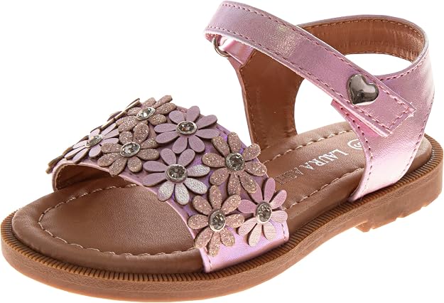 Sandale rose multifleurs du 5 au 10 US