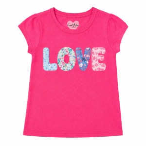 Tee shirt ROSE LOVE-10 ans