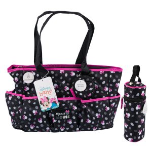 Sac à langer Minnie Mouse – lot de 4 pièces