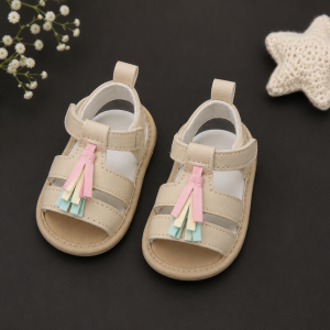 Sandales POMPOM PASTELS du 3/6 au 9/12 mois