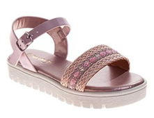 Sandale rose Tresse du 11 au 3 US