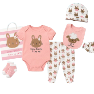 Set naissance I LOVE MOMMY du 0/3 au 6/9 mois