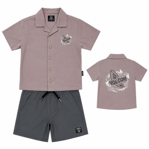 Ens 2 pc VOLCOM chemise du 4 au 7 ans