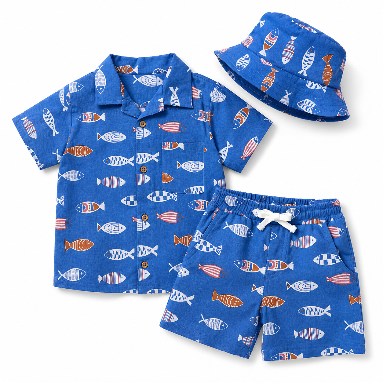 Ens 2 pc CABANA bluefish du 2 au 4 ans