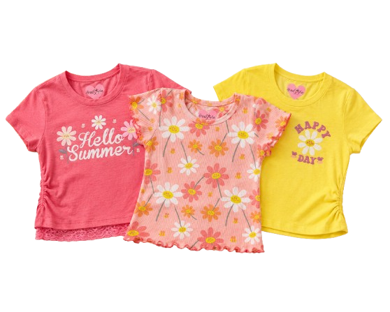Pack de 3 tops Busy Bee du 2 au 4 ans