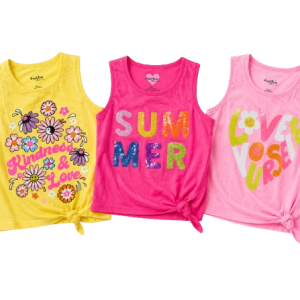 Pack de 3 débardeurs Y2K Cutie du 7 au 12 ans