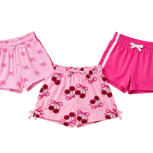 Pack de 3 shorts Cherry Sweet du 7 au 12 ans