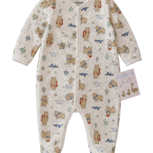 Grenouillère TEDDY BEIGE du 0/3 au 6/9 mois