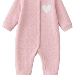 Grenouillère ROSE LOVE du 0/3 au 6/9 mois