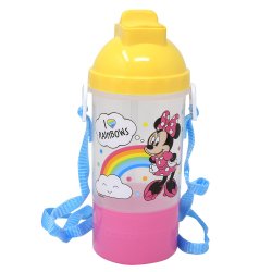 Gourde MINNIE avec compartiment goûter (400 ml)