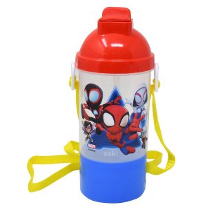 Gourde Spidey avec compartiment goûter (400 ml)