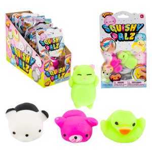 Jouets Squishy Palz Fidget – lot de 2 assortis
