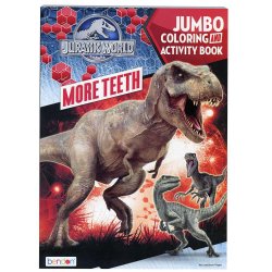 Cahier de coloriage Jurassic World (80 pages)
