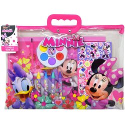 Set papeterie Minnie (12 pcs) avec pochette zippée
