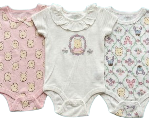 Pack de 3 bodys du 0/3 au 6/9 mois WINNIE volant