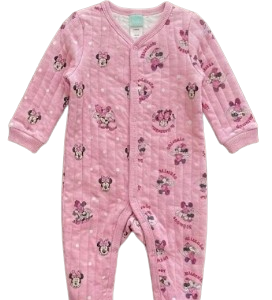 MINNIE ROSE  grenouillère du 0/3 au 6/9 mois