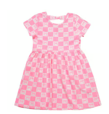 Robe Bow Babe du 4 au 7 ans