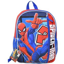 Sac à dos Spider-Man poche coté (40 cm)