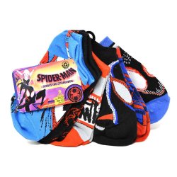 Lot de 6 paires de chaussettes Spider-Man MEDIUM 9 a 2.5