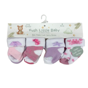 Pack de 8 paires SEA ROSE en 0/6 mois