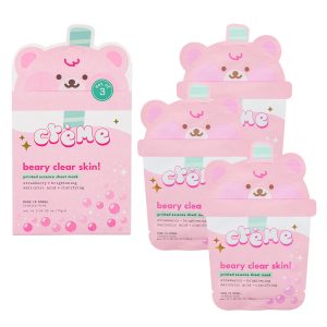 Masques pour le visage Boba Beary, lot de 3