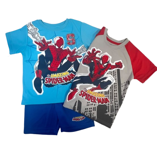Spider-Man ens 3pc AMAZING BLUE- 3 ans