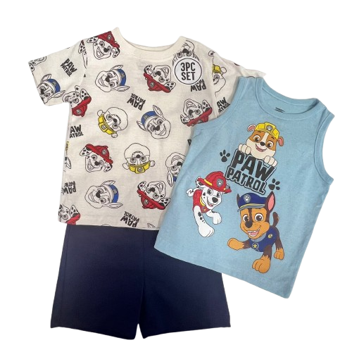 Pat' Patrouille ensemble 3pc - 3 ans