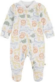 Grenouillère NEWBORN jungles lion HUGGIES